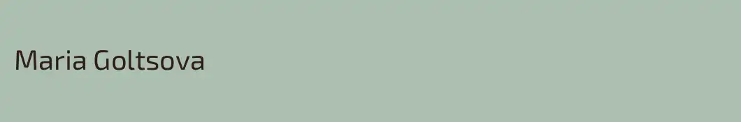Maria Goltsova